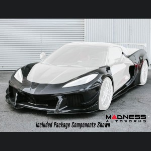 Chevrolet Corvette C8 Carbon Fiber Wide Body Kit - Anderson Composites 